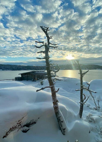 Northern Thunder headquarters snowed in
